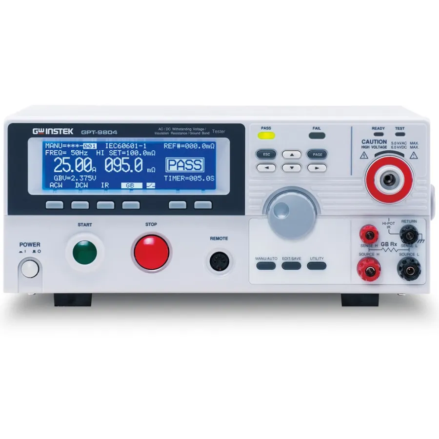 GW Instek GPT-9802 Electrical Safety Tester