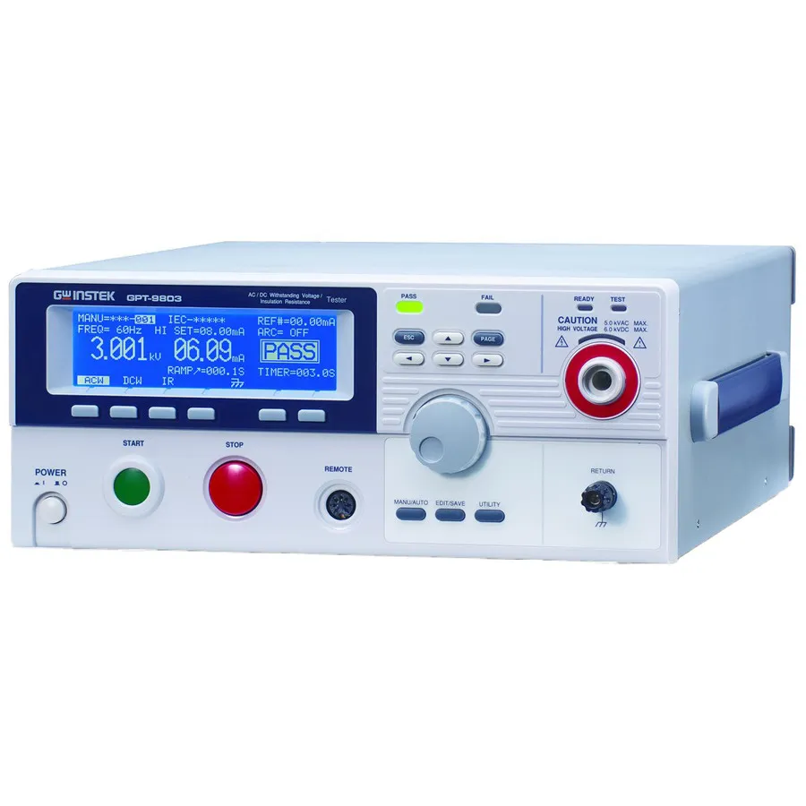 GW Instek GPT-9803 Electrical Safety Tester