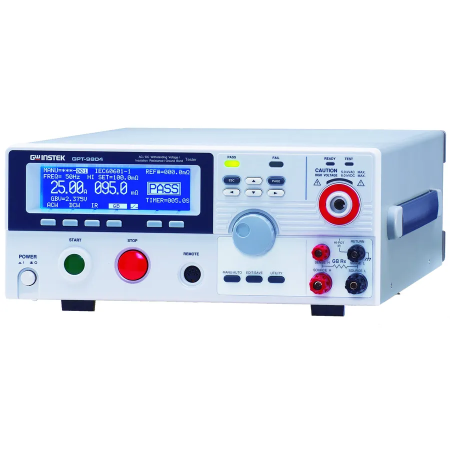 GW Instek GPT-9804 Electrical Safety Tester