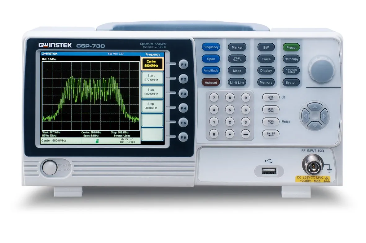 GW Instek GSP-730 Spectrum Analyzer