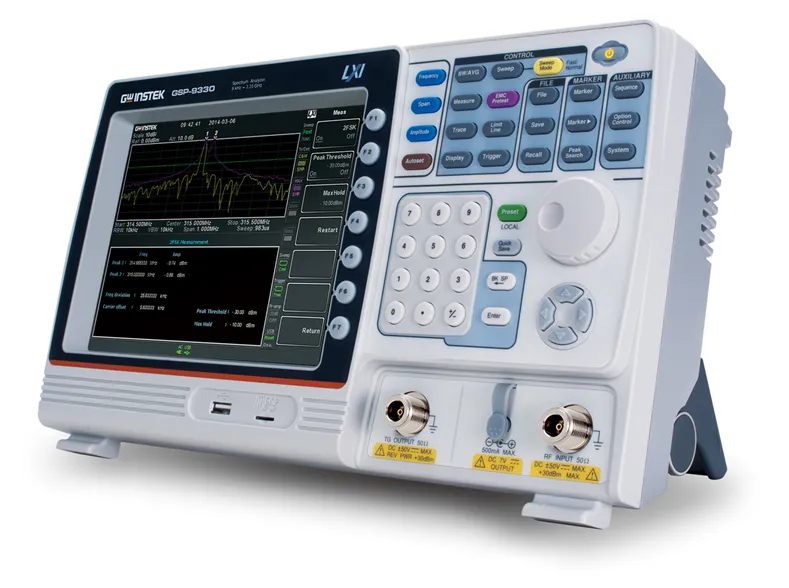 GW Instek GSP-9330TG Spectrum Analyzer with Tracking Generator