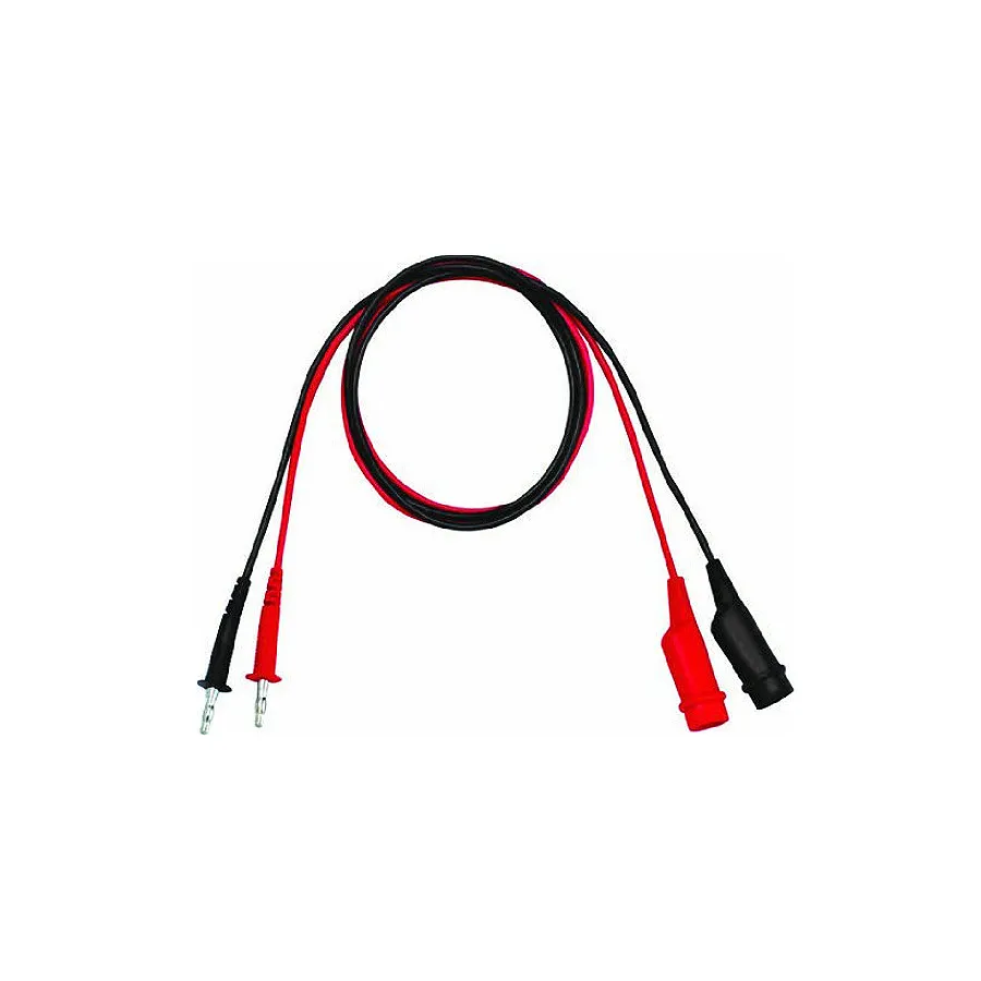 GW Instek GTL-105A Test Lead, Alligator to Banana, 3A, 1m