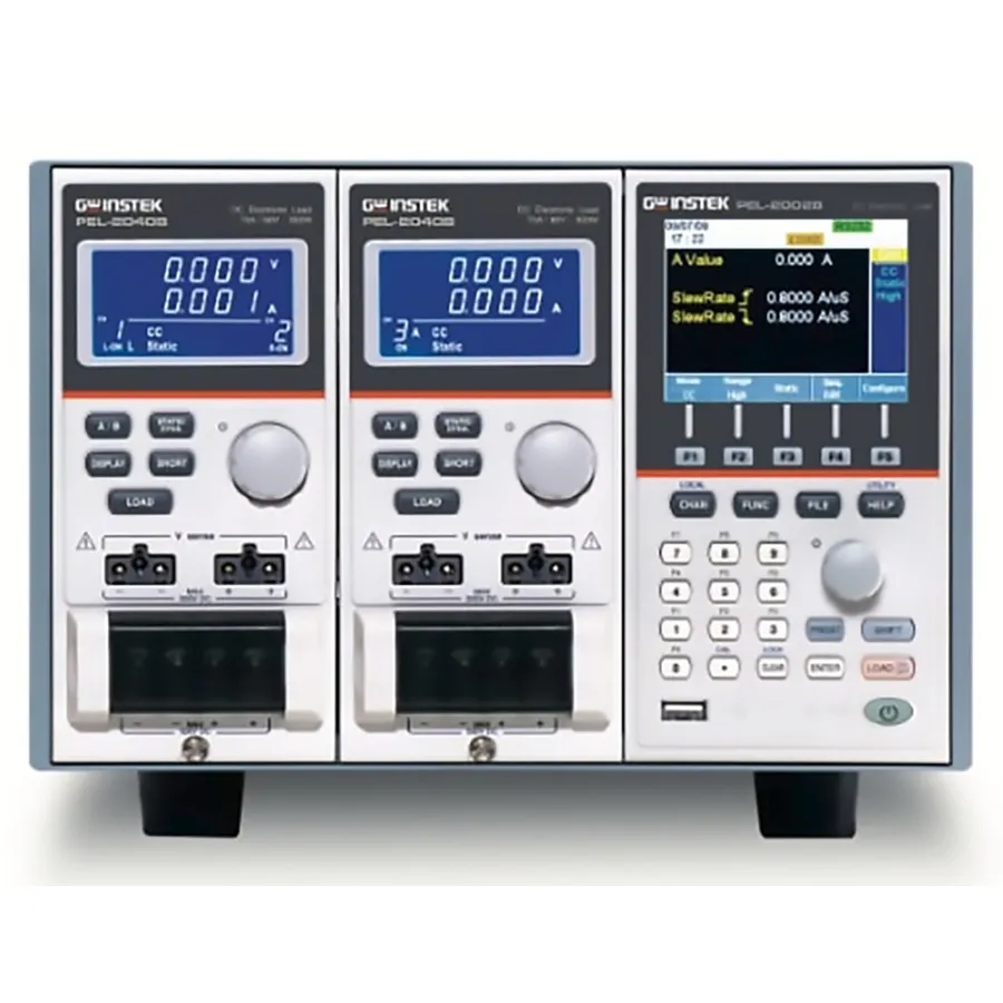 GW Instek PEL-2002B DC Electronic Load 2-Slot Mainframe
