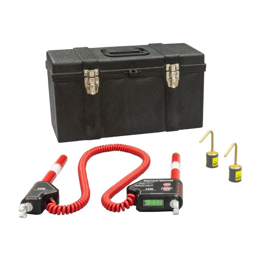 HDE DVM-80UVM Dual Stick Digital Voltmeter