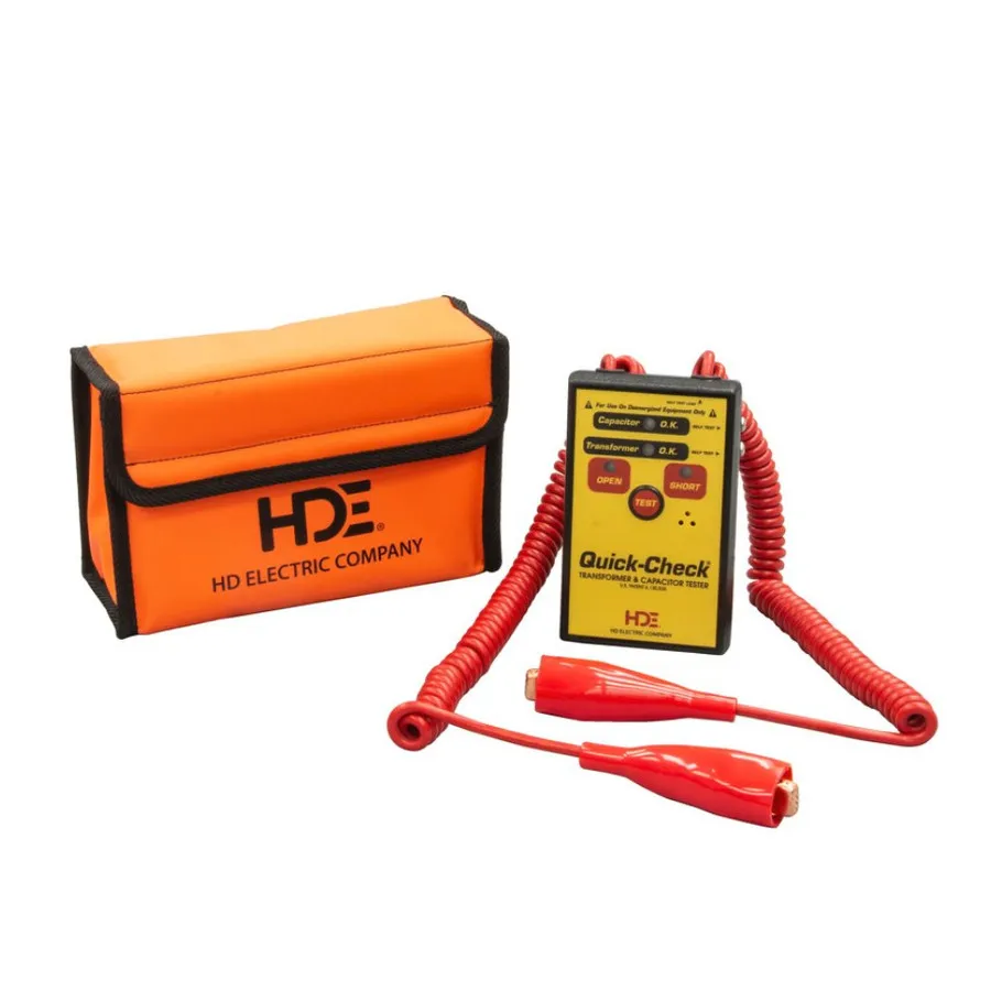 HDE QC-MAN-M Transformer and Capacitor Tester