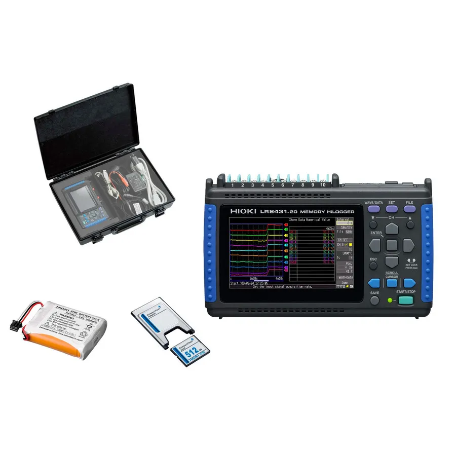 Hioki LR8431-20 PRO KIT Data Logger