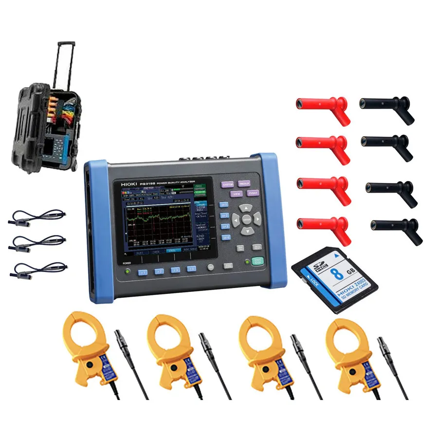 Hioki PQ3198/600 KIT Power Quality Analyzer
