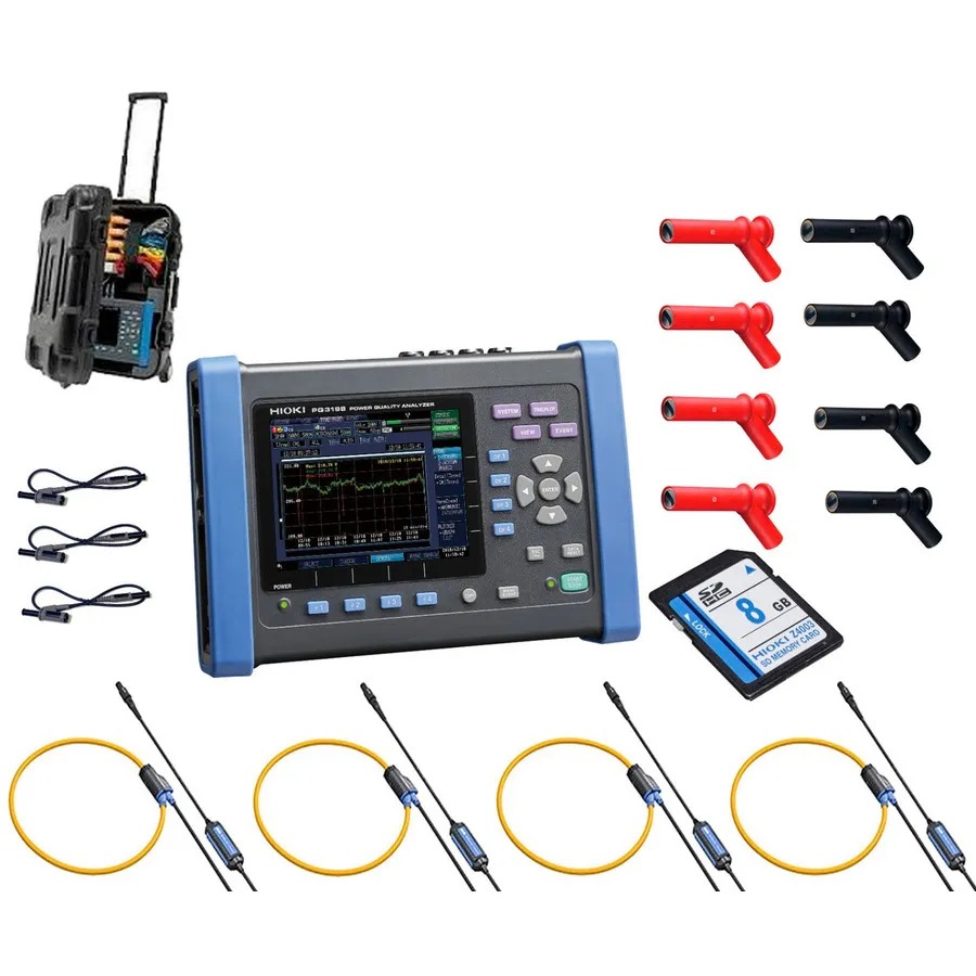 Hioki PQ3198/6000 KIT Power Quality Analyzer Kit