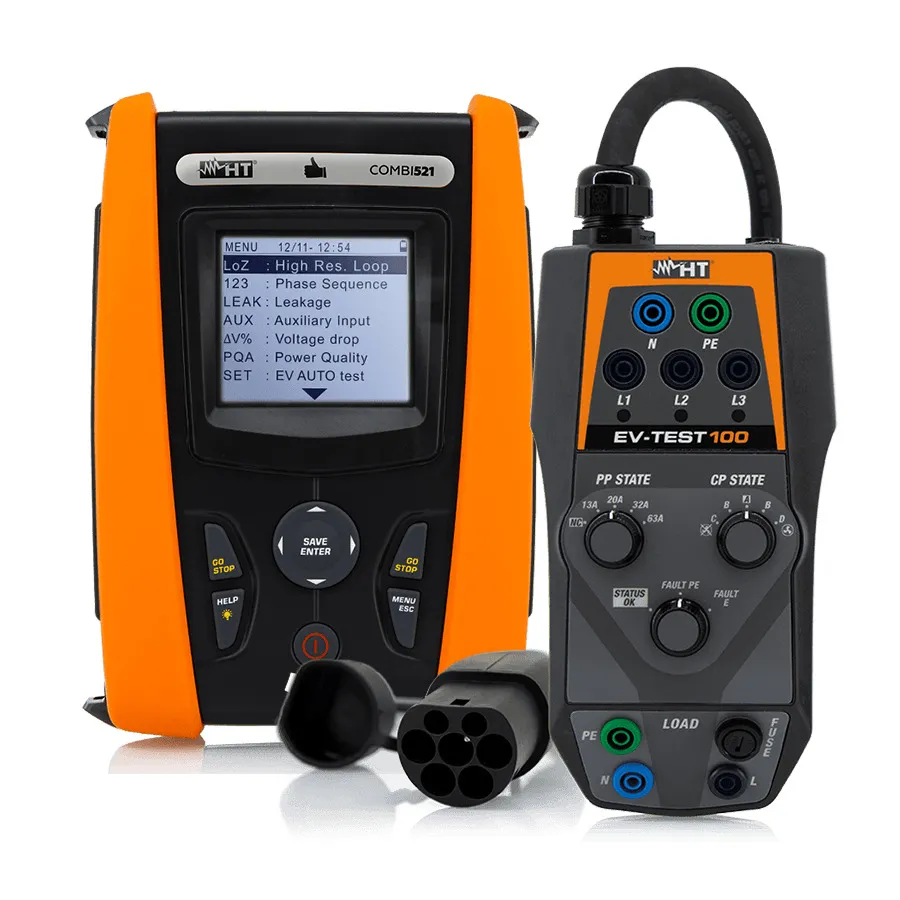 HT Instruments Combi 521EV Multifunction Electrical Installation Tester