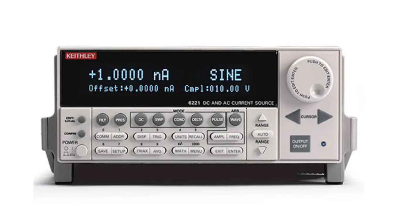 Keithley 6221/2182A AC and DC Current Source with Nanovoltmeter