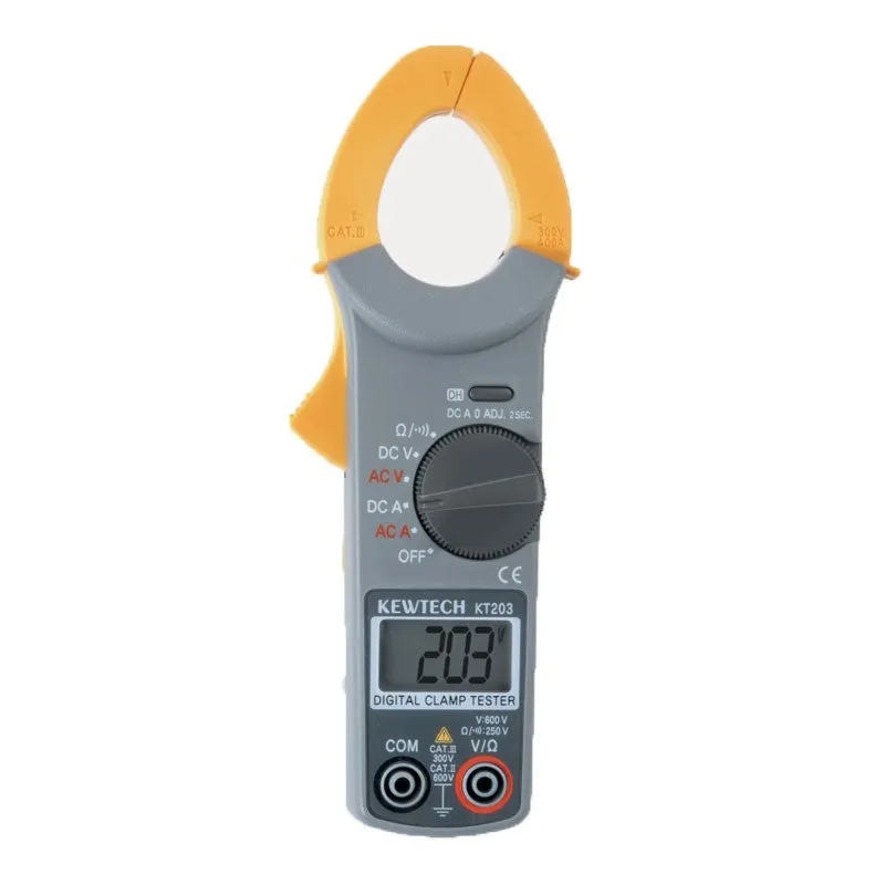 Kewtech KT203 AC/DC Clamp Meter