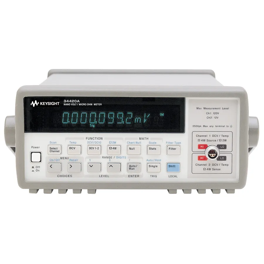 Keysight 34420A Nanovolt/Micro-Ohm Meter