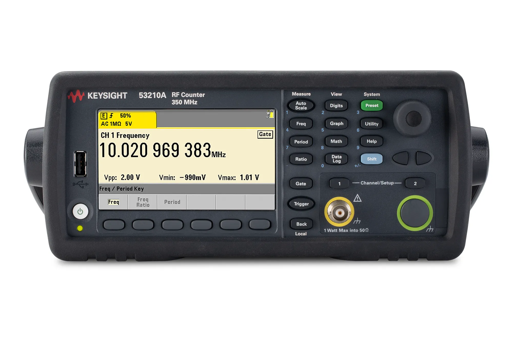 Keysight 53210A 350 MHz RF Frequency Counter