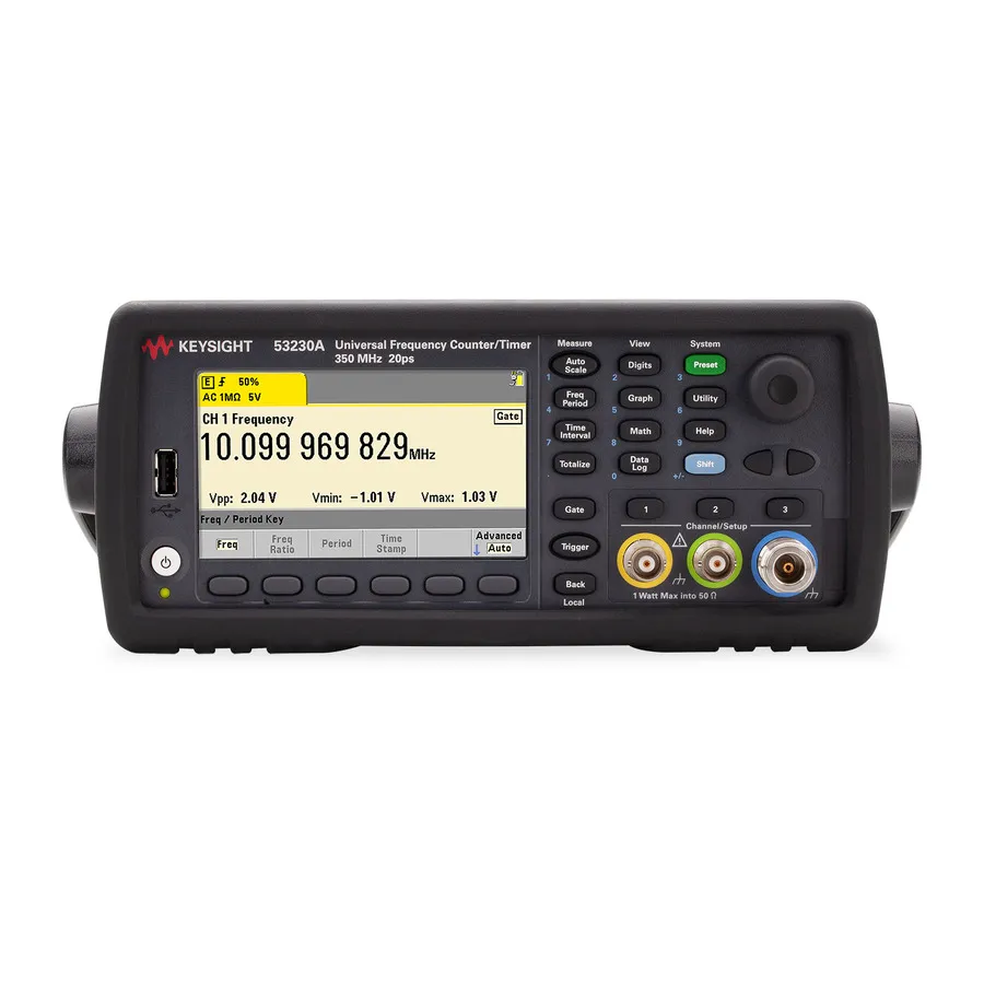Keysight 53230A/115/202 Universal Frequency Counter/Timer