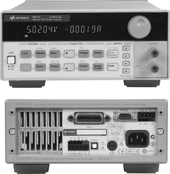Keysight 6612C DC Power Supply