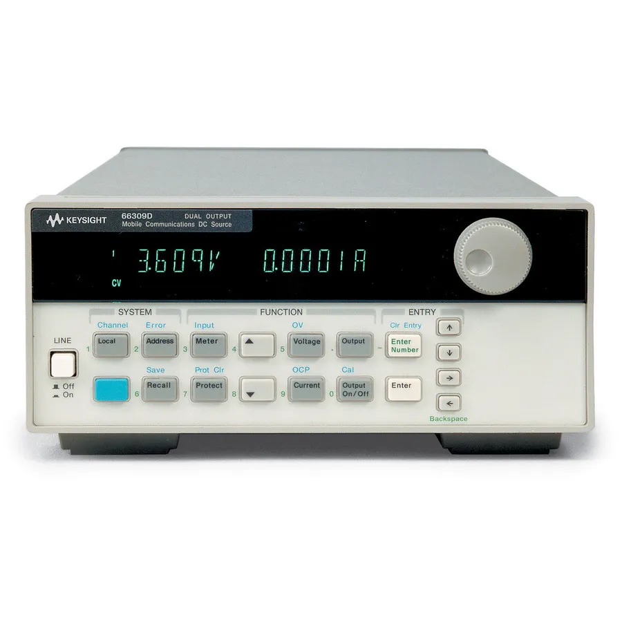 Keysight 66309D/004/120 Dual Output Mobile Communication DC Source