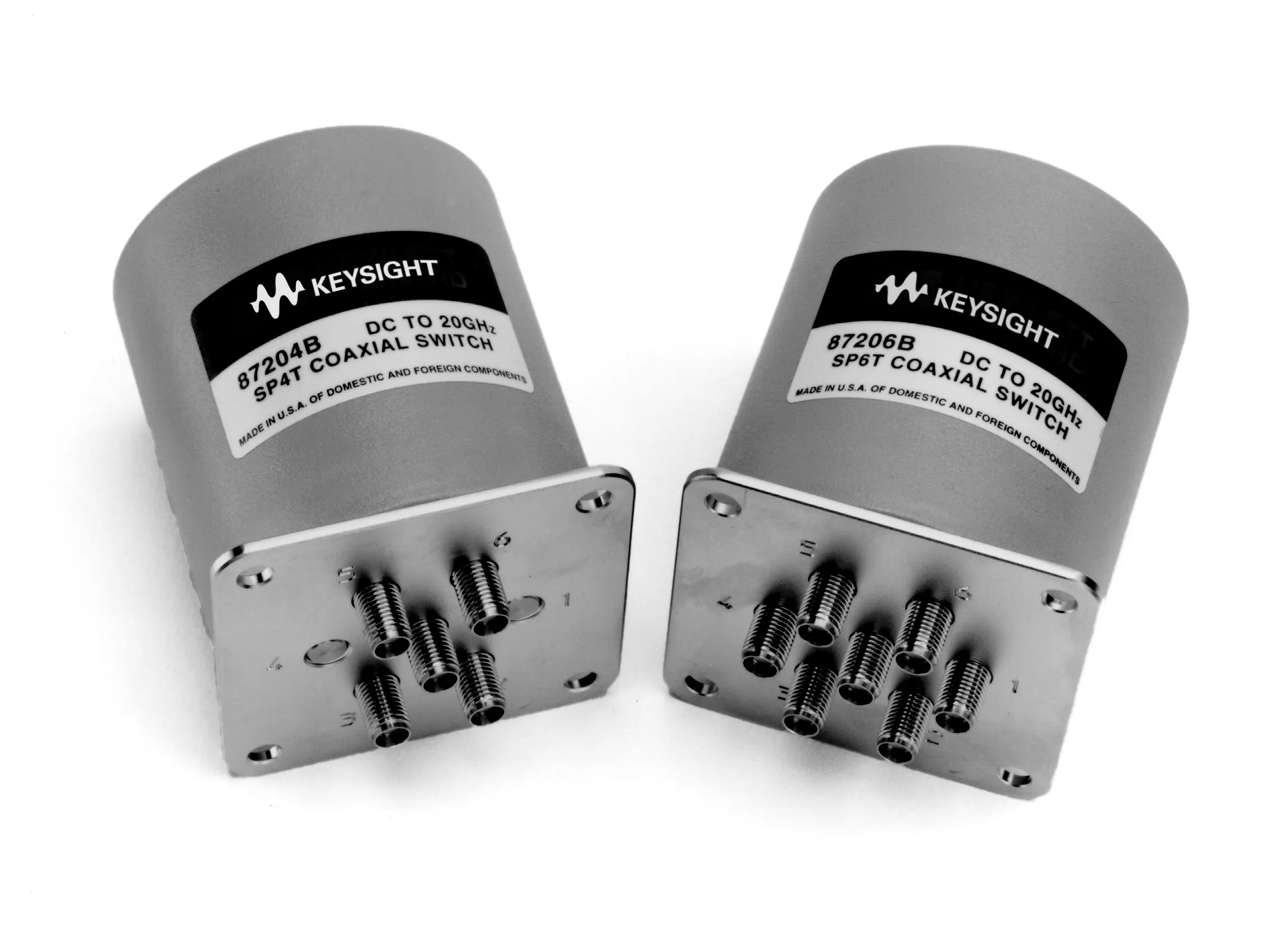 Keysight 87204B SP4T Terminated Multiport Switch