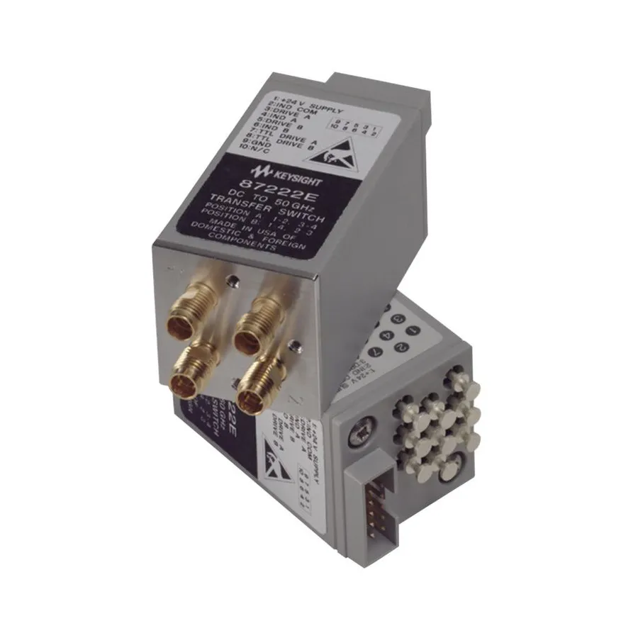 Keysight 87222E/100 4-Port Coaxial Transfer Switch