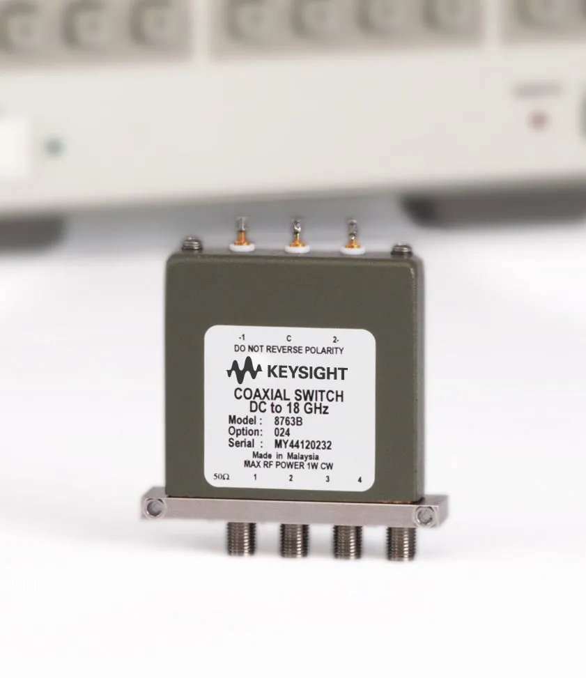 Keysight 8763B Coaxial Switch