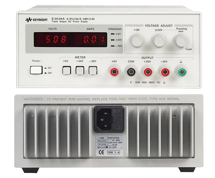 Keysight E3630A DC Power Supply