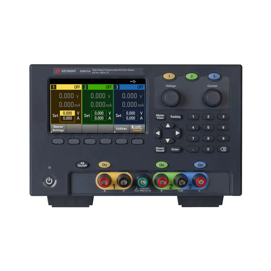 Keysight E36311A/0E3 Triple Output DC Power Supply