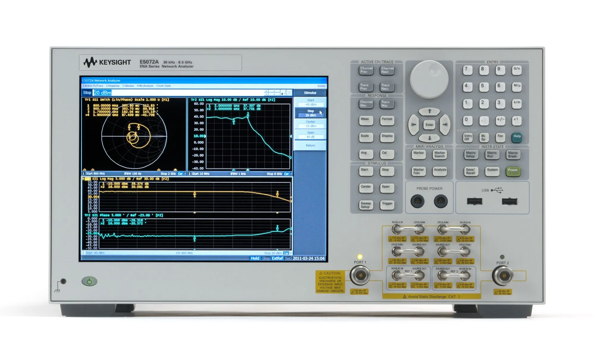 Keysight E5072A Vector Network Analyzer
