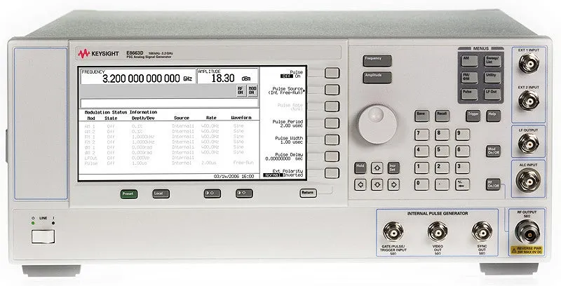 Keysight E8663D Analog Signal Generator