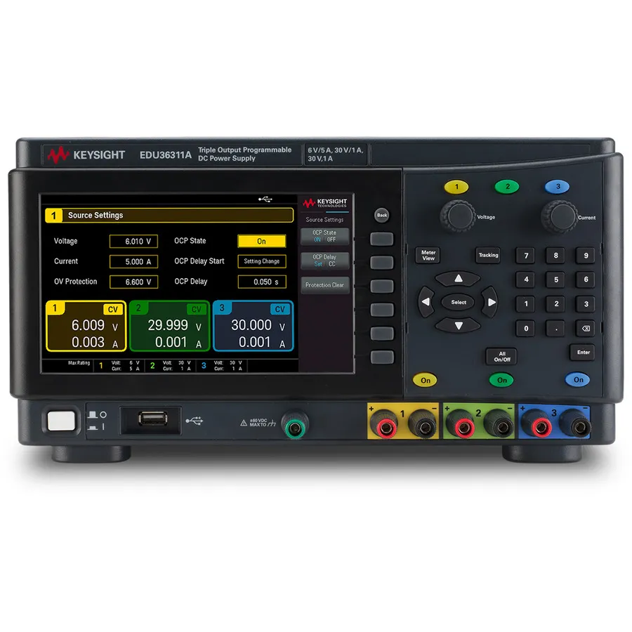 Keysight EDU36311A Triple-Output DC Power Supply
