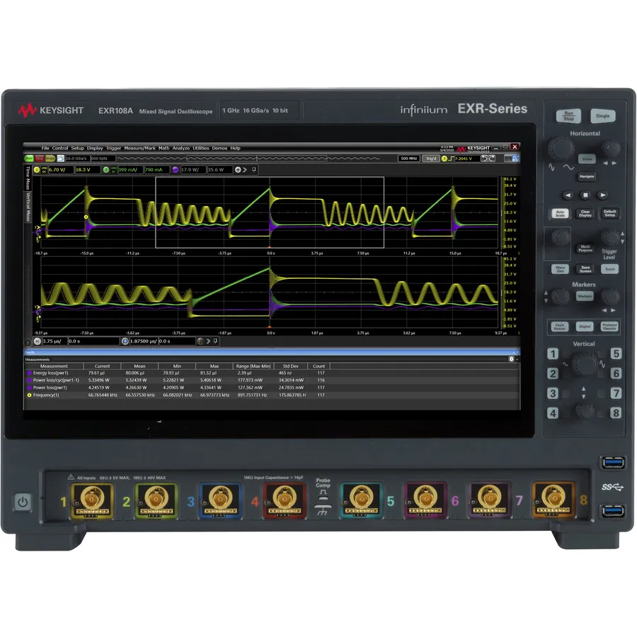 Keysight EXR108A Mixed Signal Oscilloscope