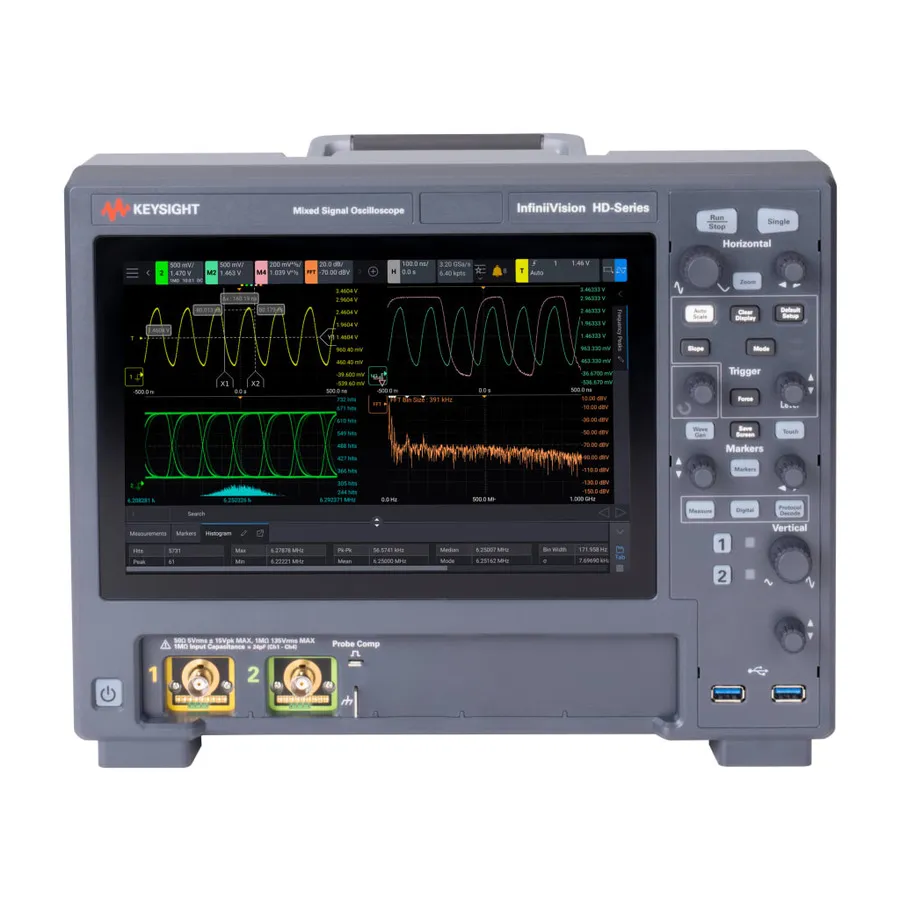 Keysight HD302MSO/500 InfiniiVision Mixed Signal Oscilloscope
