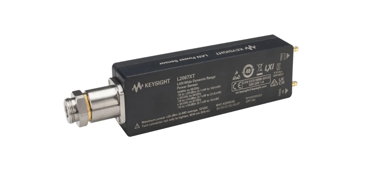 Keysight L2067XT Wide Dynamic Range Peak and Average Power Sensor