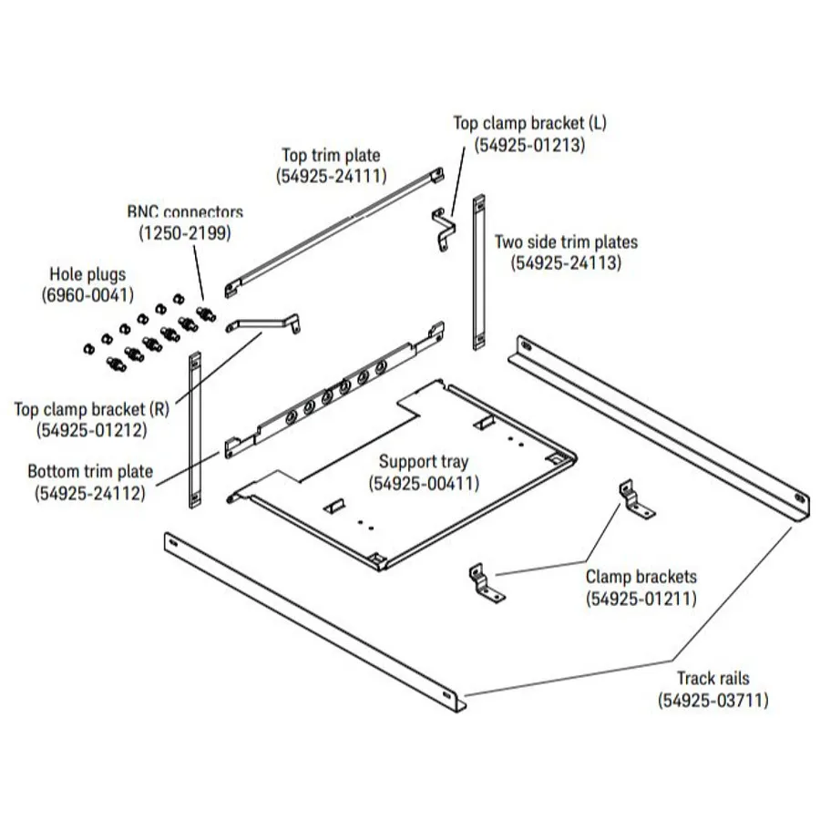 Keysight MXR2RACK 8U Rackmount Kit