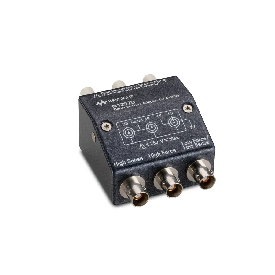 Keysight N1297B Banana to Triax Adapter