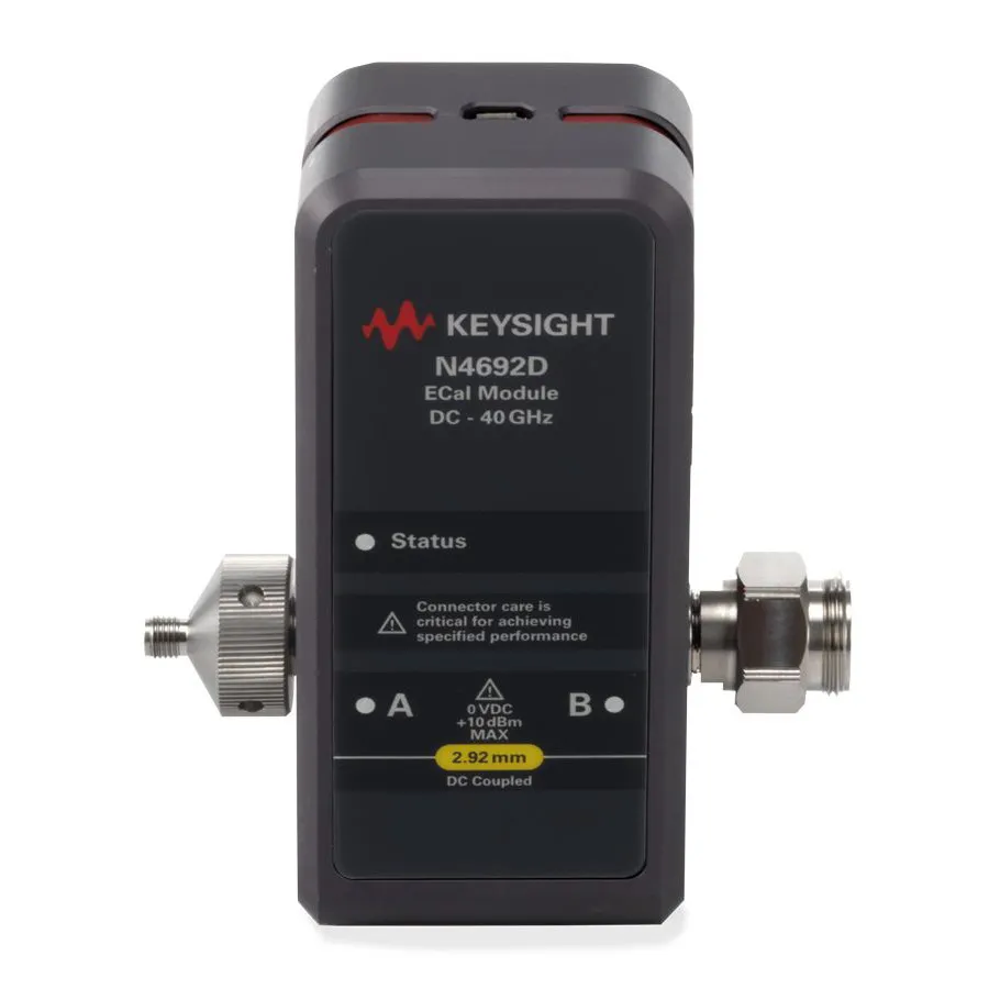 Keysight N4692D/100/F0F Electronic Calibration Module, 10MHz-40GHz, 2-Port