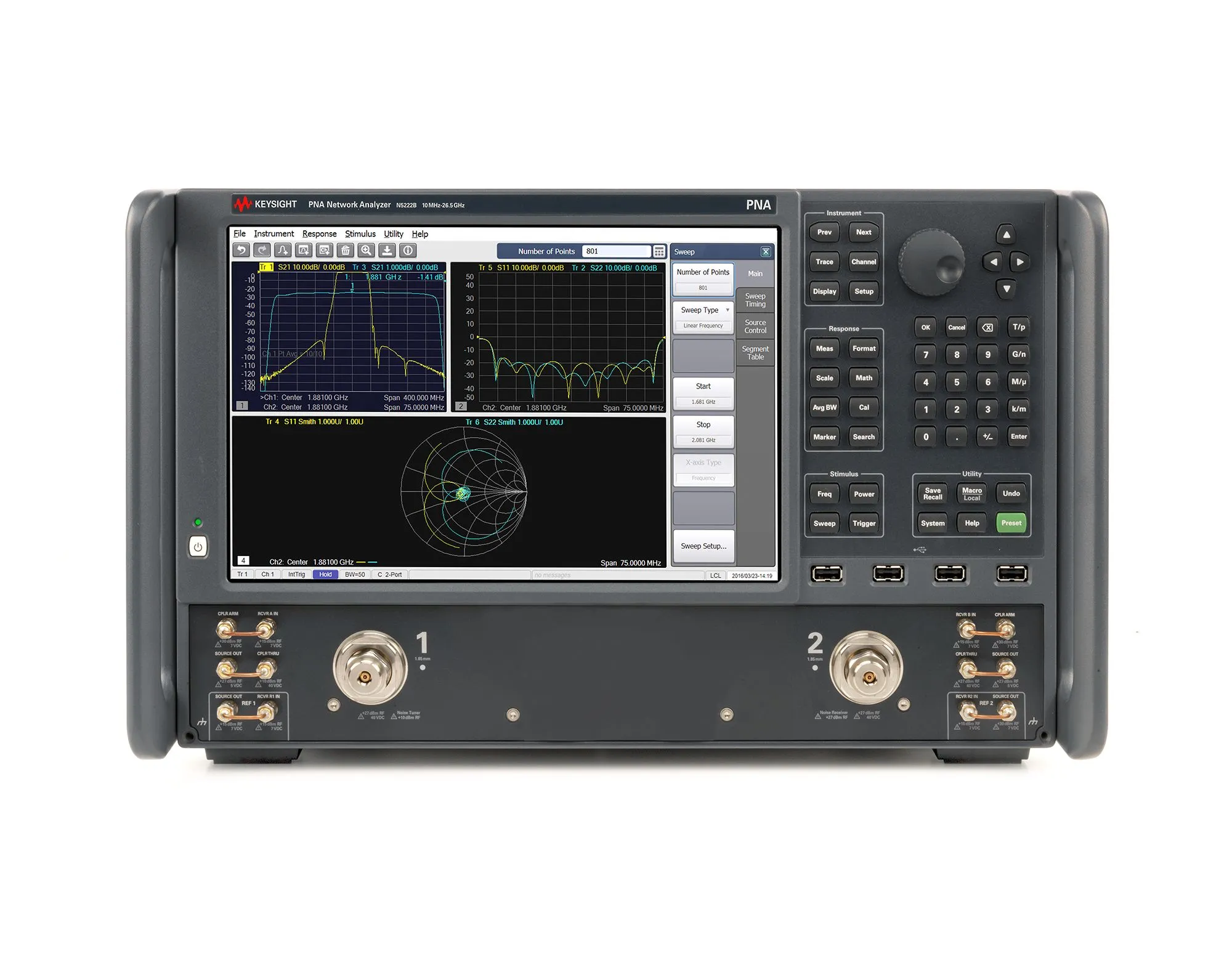 Keysight N5222B Microwave Network Analyzer