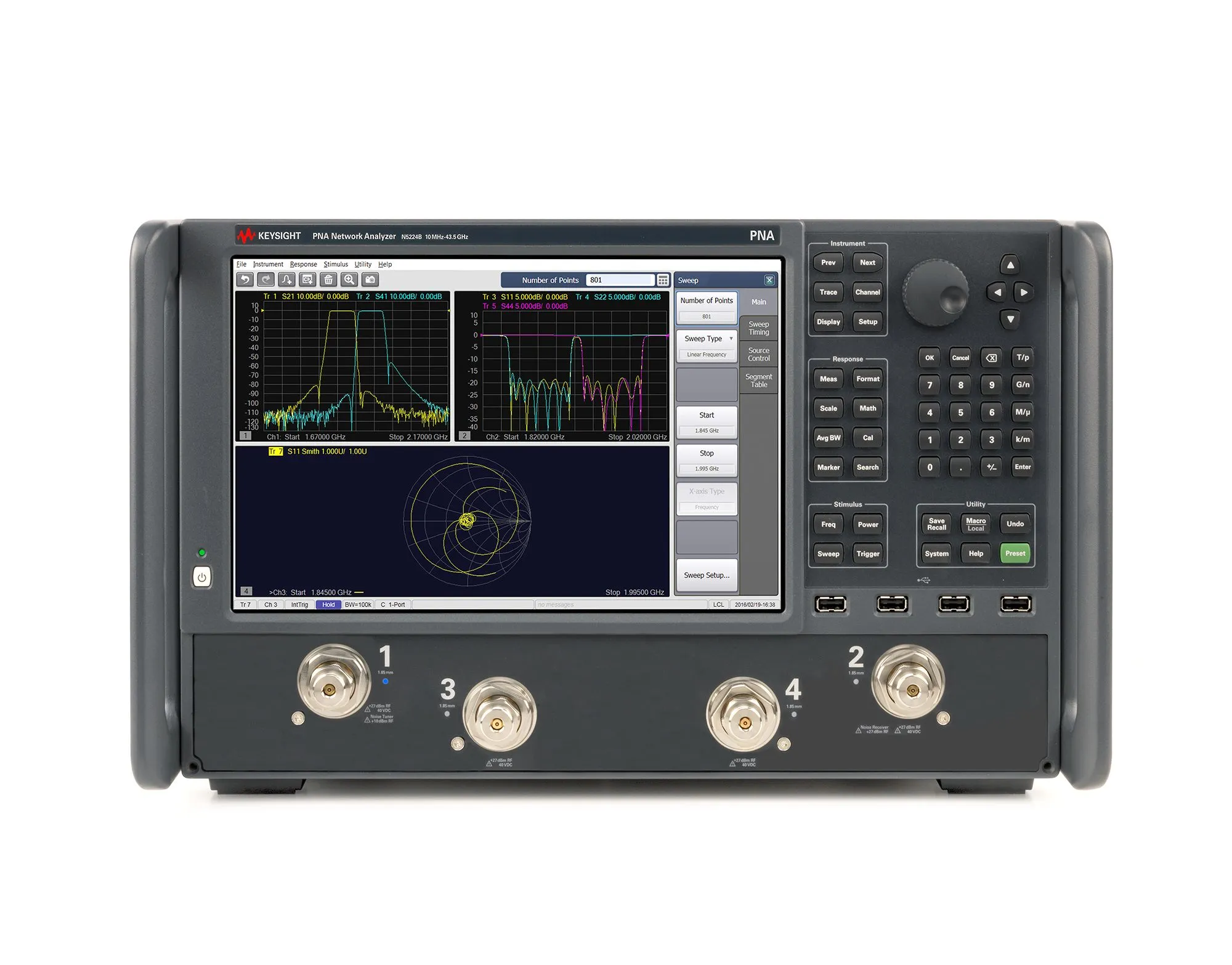 Keysight N5224B Microwave Network Analyzer