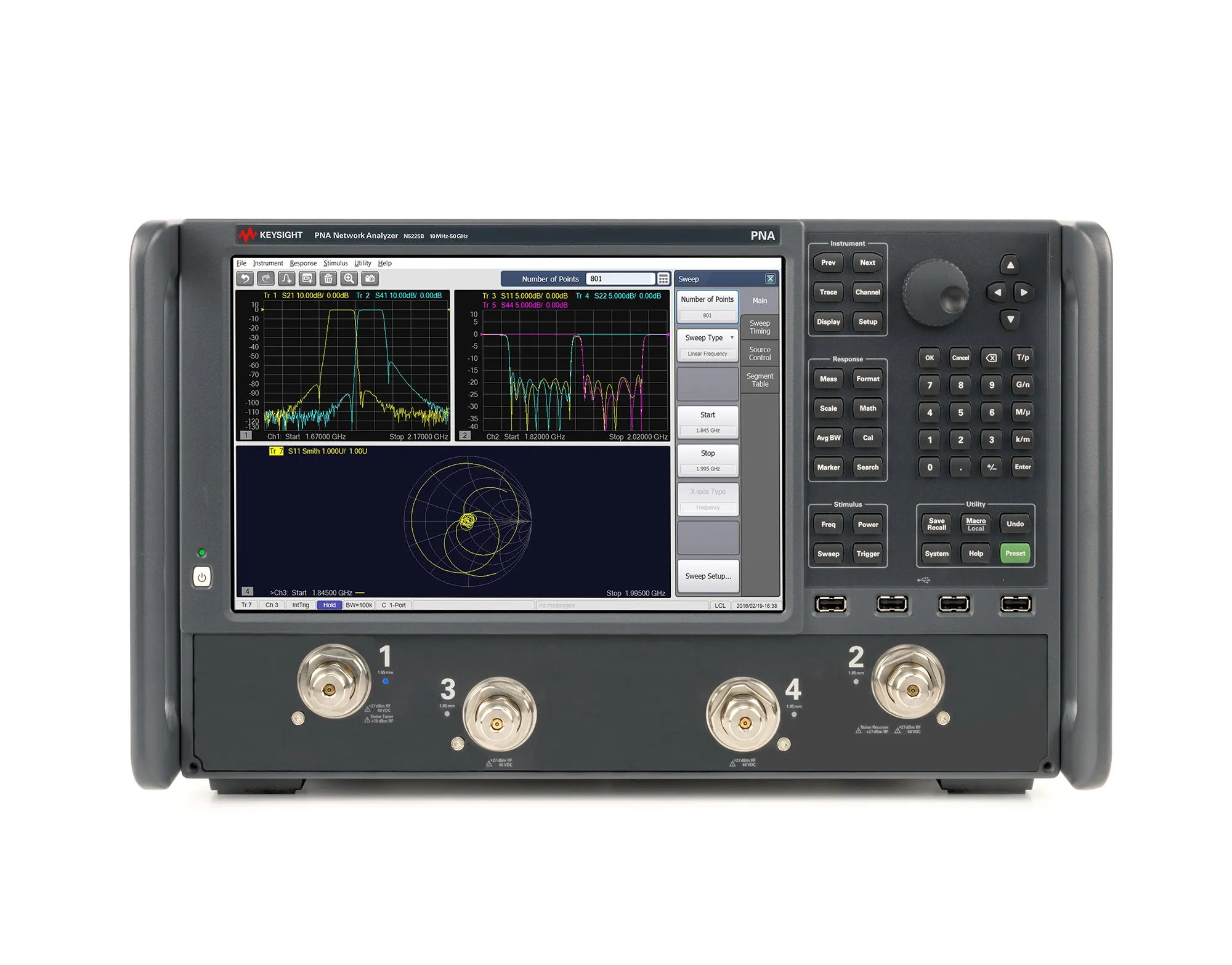 Keysight N5225B PNA Microwave Network Analyzer
