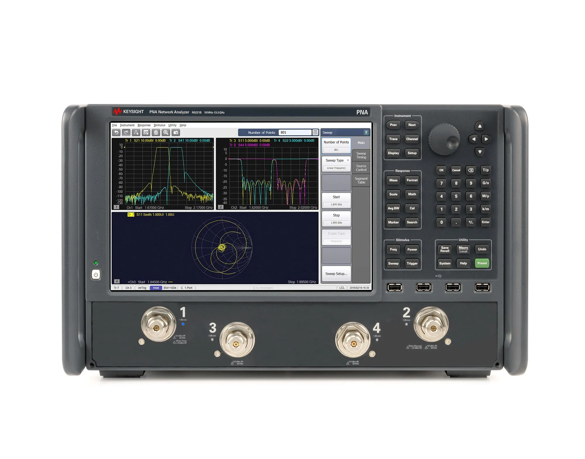 Keysight N5227B PNA Microwave Network Analyzer