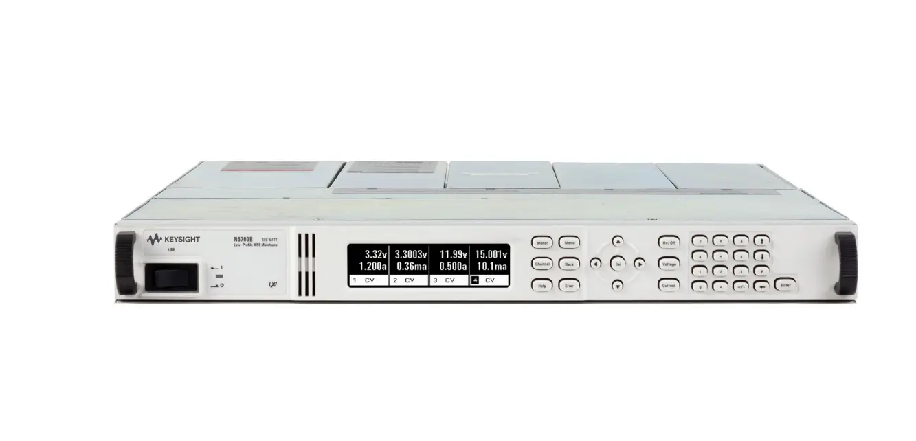 Keysight N6700B Modular Power System