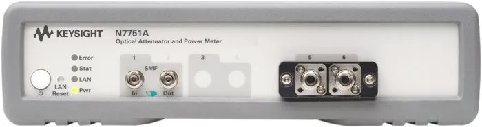 Keysight N7751A Optical Attenuator with Power Meter