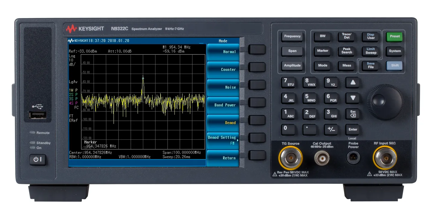 Keysight N9323C Basic Spectrum Analyzer