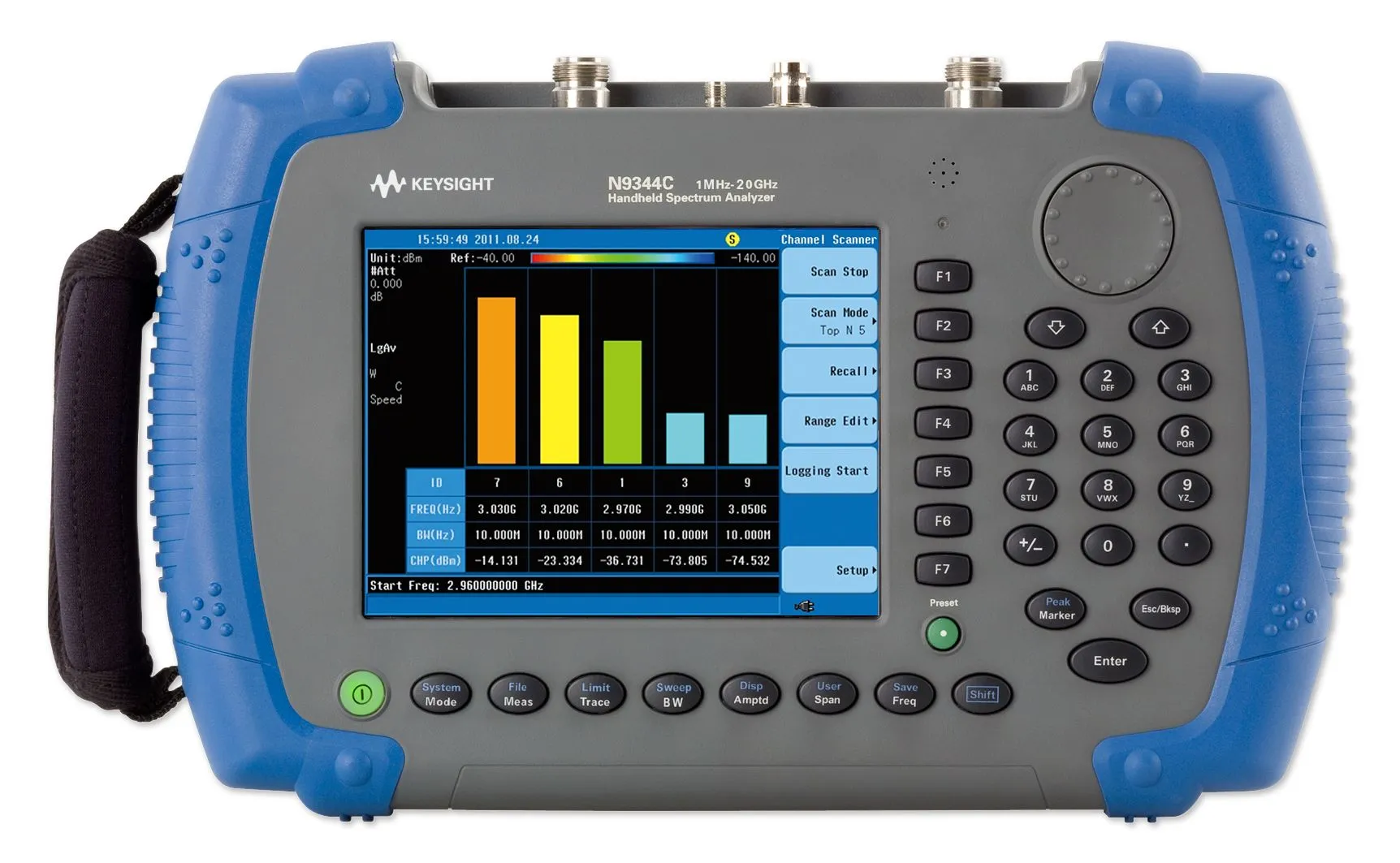 Keysight N9344C Handheld Spectrum Analyzer