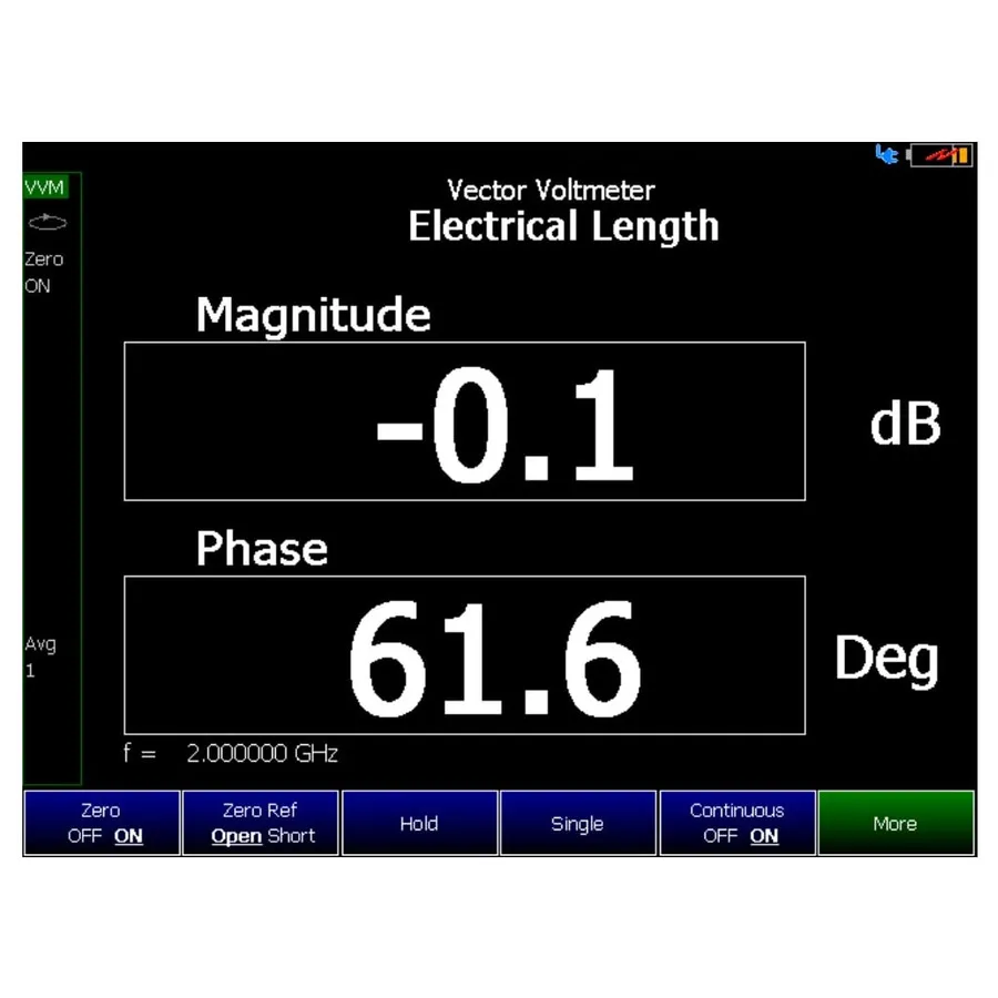 Keysight N9914CU/308 Vector Voltmeter Upgrade