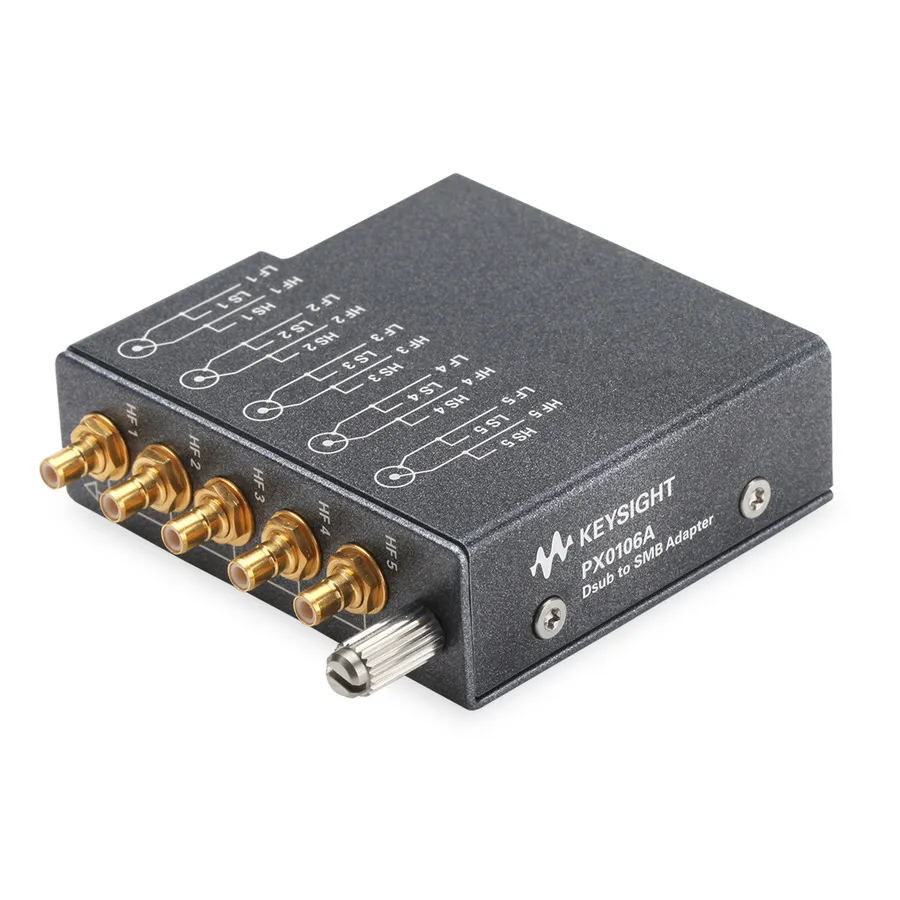 Keysight PX0106A Dsub25 to 5 SMB Adapter