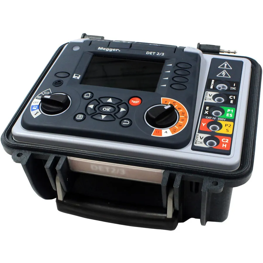 Megger DET2/3 Ground Tester
