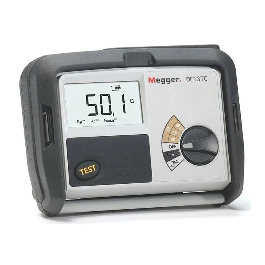 Megger DET3TC Digital Earth Tester