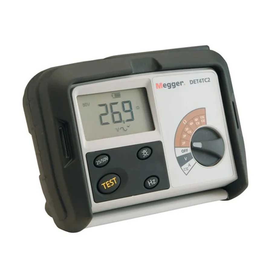 Megger DET4TC2 + Clamps Ground Resistance Tester