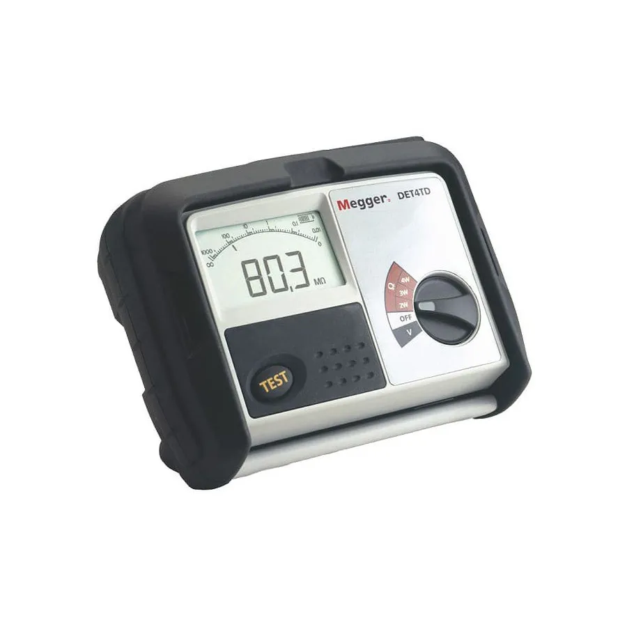 Megger DET4TD2 Digital Earth Tester