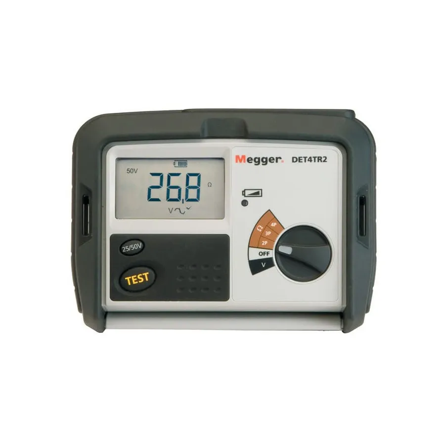 Megger DET4TR2 Digital Earth Tester