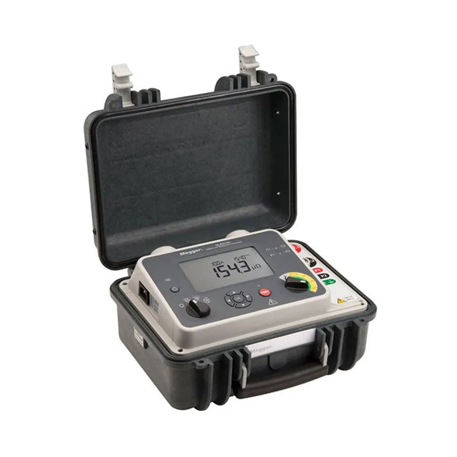 Megger DLRO100EB Digital Low Resistance Micro-Ohmmeter